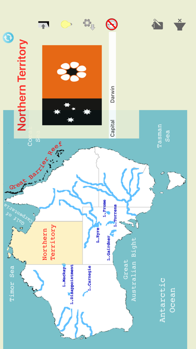 Screenshot #1 pour Geography of Australia