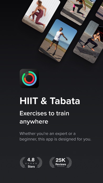 HIIT & Tabata: Fitness Appのおすすめ画像1