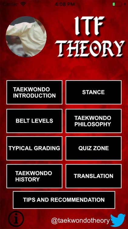 Taekwondo ITF Learn The Theory