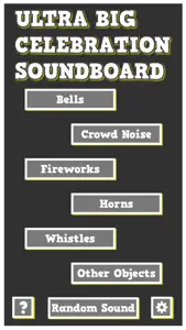 Big Celebration Soundboard screenshot #1 for iPhone