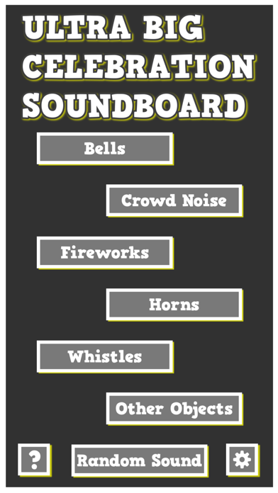 Screenshot #1 pour Big Celebration Soundboard