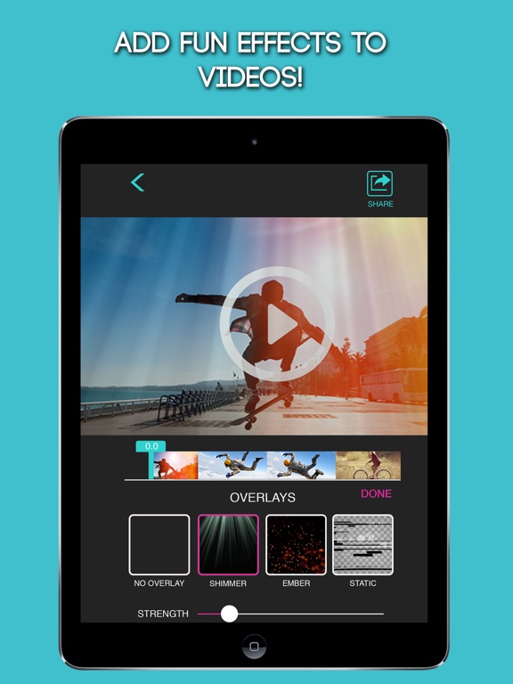 Videogram Easy Movie Maker iPad screenshot 5 - Photo & Video app