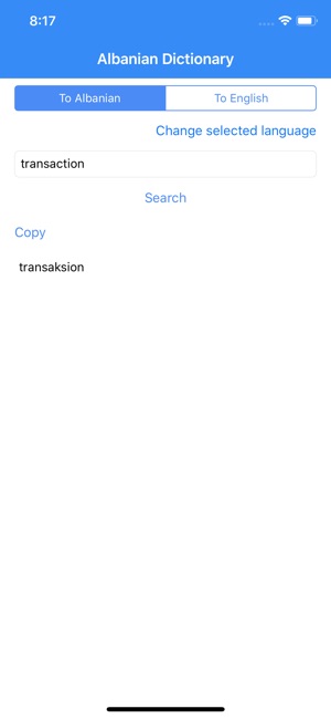 Albanian Dictionary