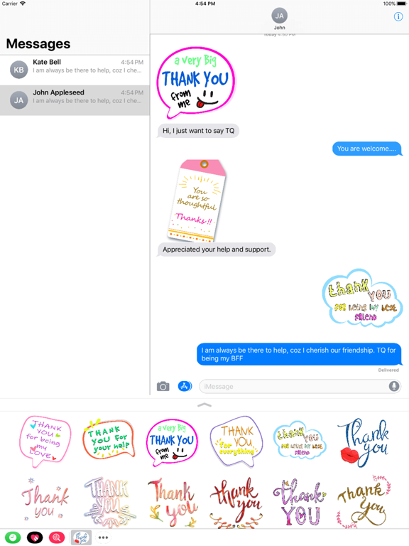 Screenshot #6 pour Thank You E Greeting Cards Set