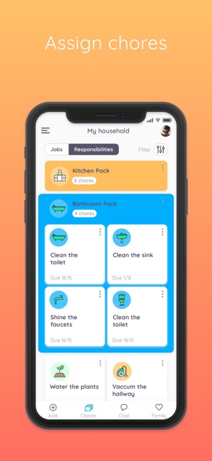homey chores and allowance on the app store best chore app for adults