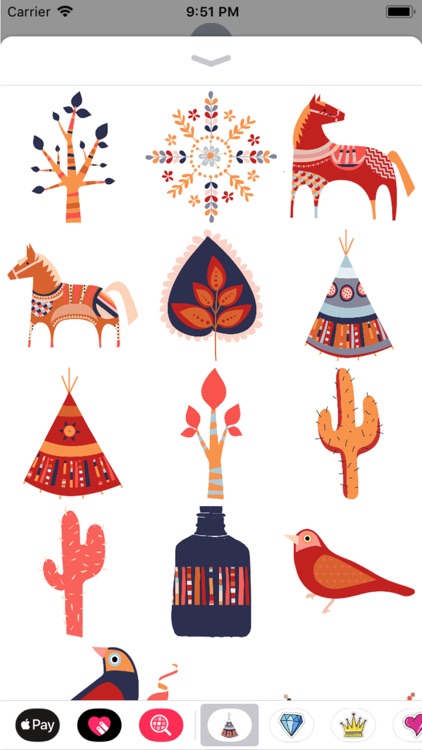 Native American Stickers