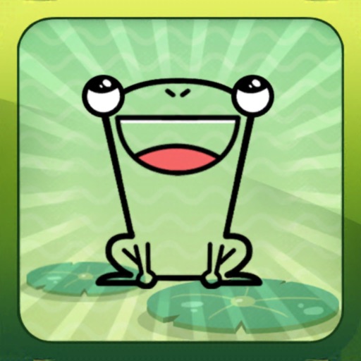 Happy Frog - Brain Test Icon