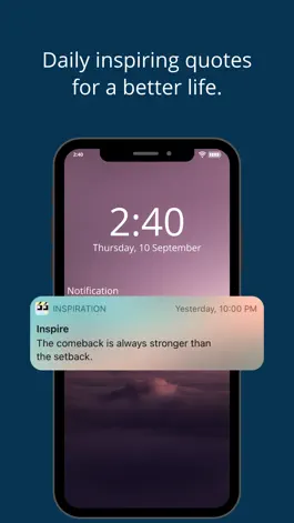 Game screenshot Inspiration - Positive Quotes mod apk