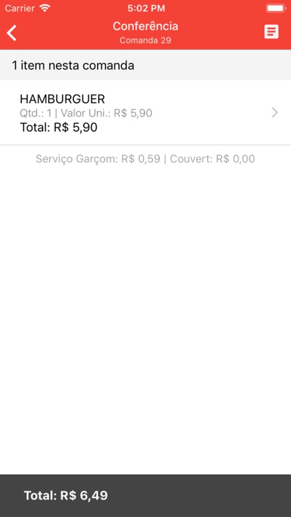 Interface Comanda Mobile screenshot-3