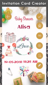 Invitation Card Creator screenshot