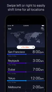 tmzn - timezone converter iphone screenshot 2