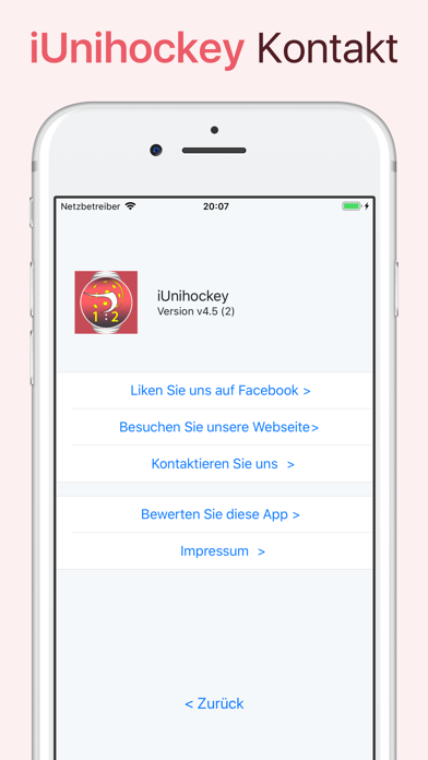 iUnihockey screenshot