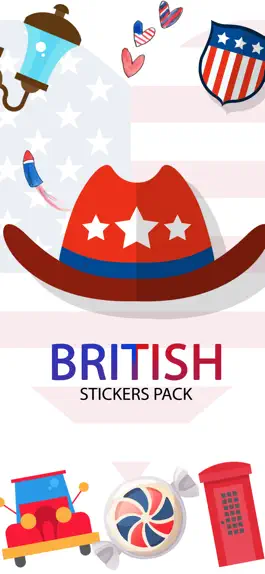 Game screenshot British Stickers & Emoji mod apk