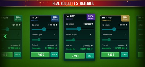 Roulette VIP - Casino Online - This tool offers a range of pre-set roulette strategies and provides detailed performance metrics for each.