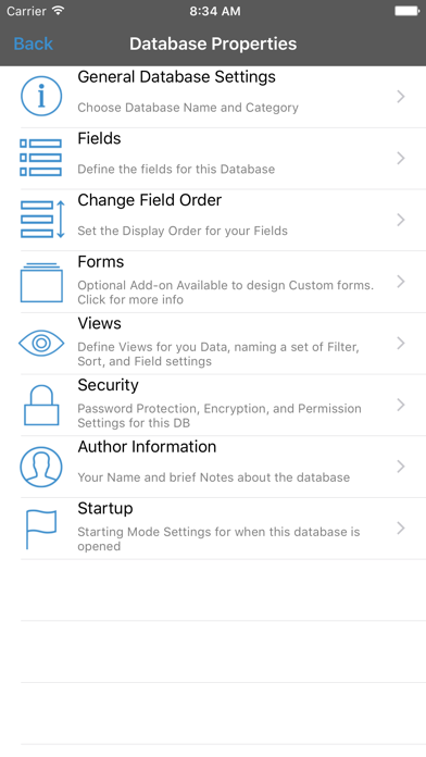 HanDBase Database Manager Screenshot