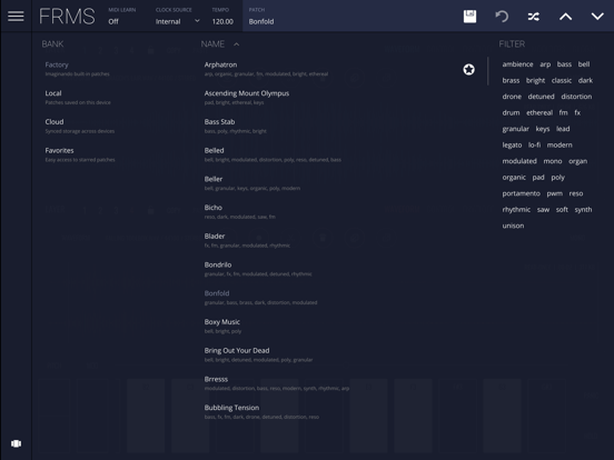 Screenshot #6 pour FRMS - Granular Synthesizer