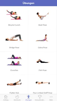 bauchmuskeltraining 7 minuten iphone bildschirmfoto 2
