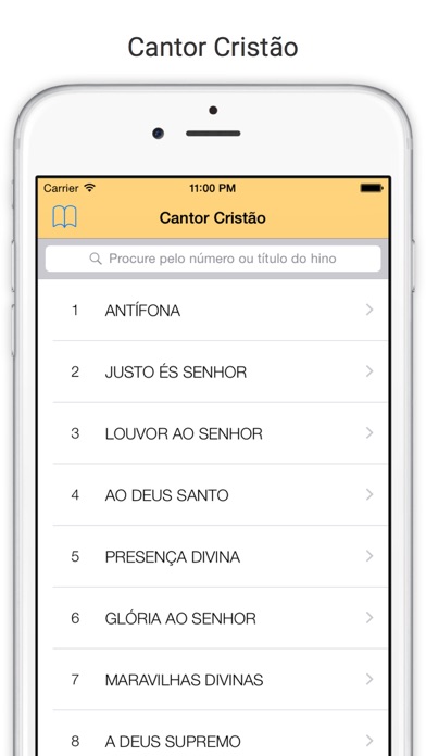 Screenshot #1 pour Cantor Cristão