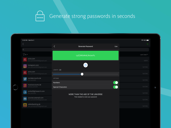 Screenshot #6 pour Avira Password Manager