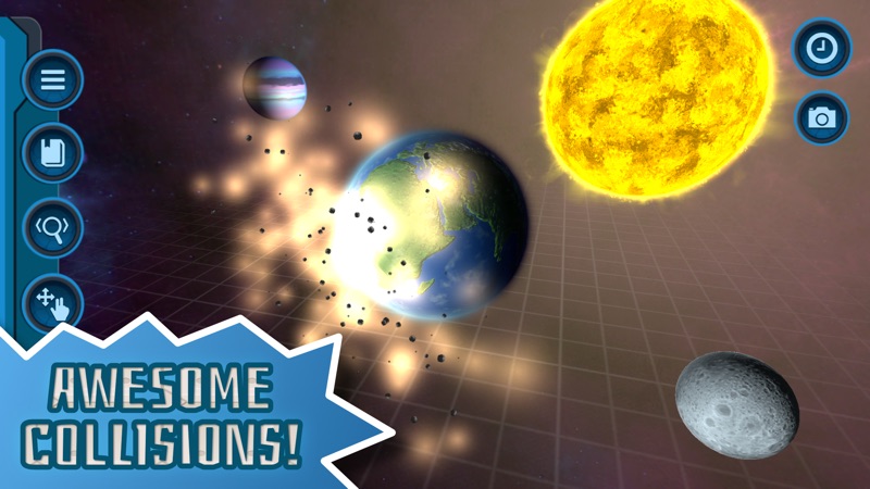 Pocket Galaxy: Gravity Sandbox screenshot 1