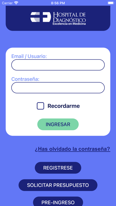 Hospital de Diagnóstico. Screenshot