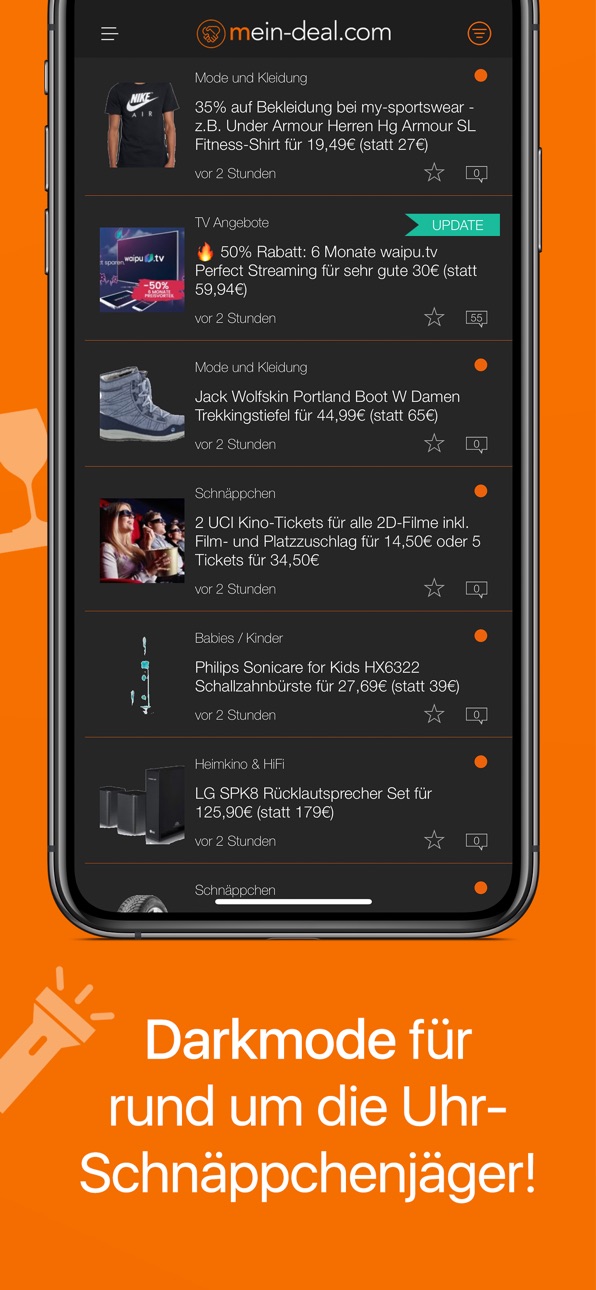 iPhone screenshot