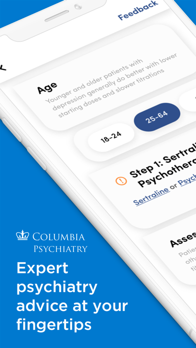 Columbia Psychiatry Pathways Screenshot