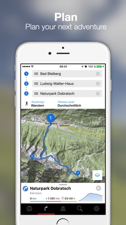 bergfex Tours & GPS Tracking