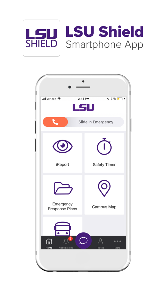#1. LSU Shield (iOS) 由: Louisiana State University