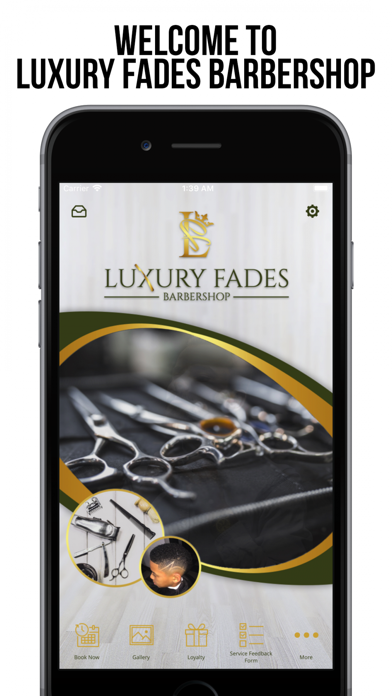 Screenshot #1 pour Luxury Fades Barbershop