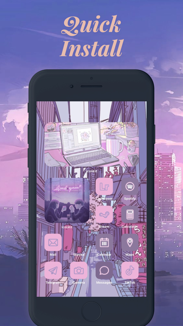 Icon Theme - Aesthetic Kit