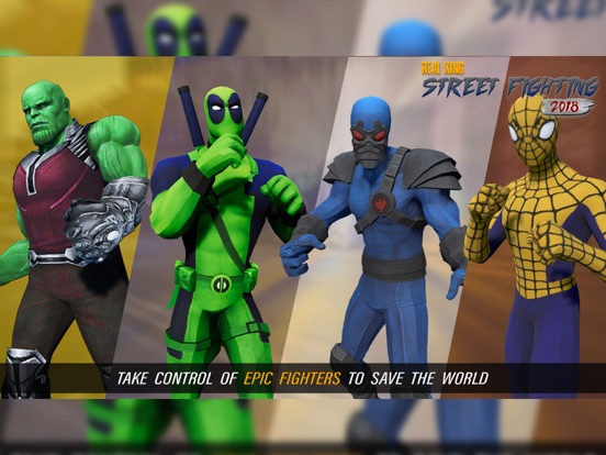 Screenshot #4 pour Real King Street combats de 18