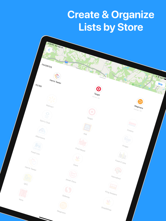 Screenshot #4 pour MealMap:Grocery Lists By Store