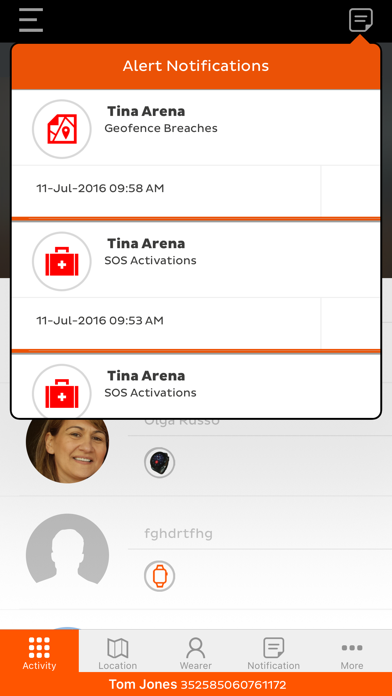 mCareWatch Screenshot