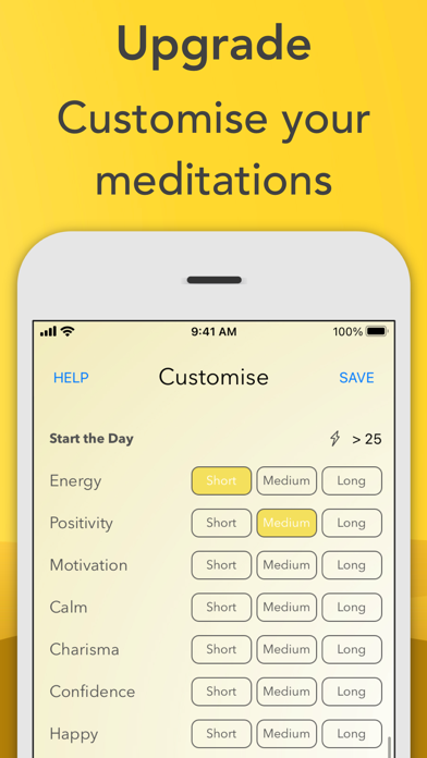 Morning Meditations Screenshot