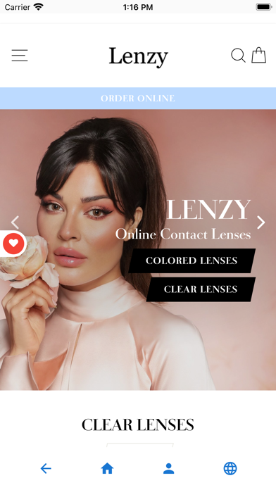 Screenshot #1 pour Lenzy Store