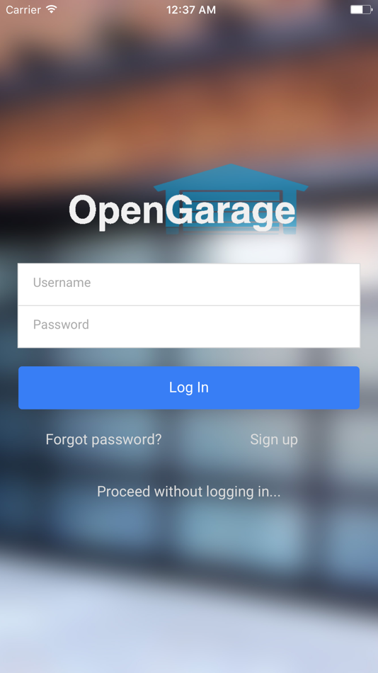 #1. OpenGarage (iOS) 来自: OpenThings