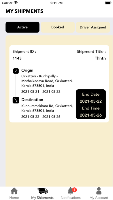 Ozu Delivery Solution Screenshot