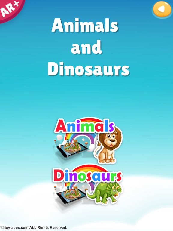 Screenshot #6 pour AR for Kids Animals Dinosaurs