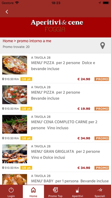 aperitivi & cene Foggia