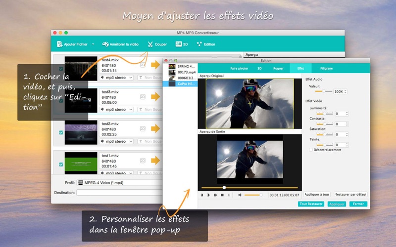 Screenshot #2 pour 4Video MP4 MP3 Converter