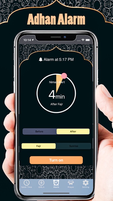Islamic Pro-Prayer Time, Qibla Screenshot
