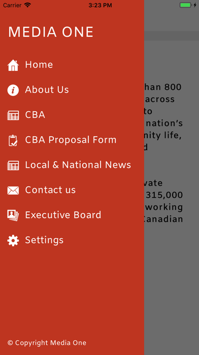 Screenshot #2 pour Unifor Local M1