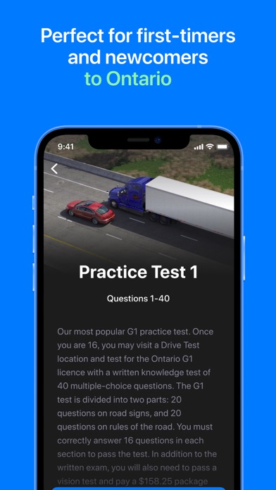 G1 Driver's Test Genie 2023 Screenshot