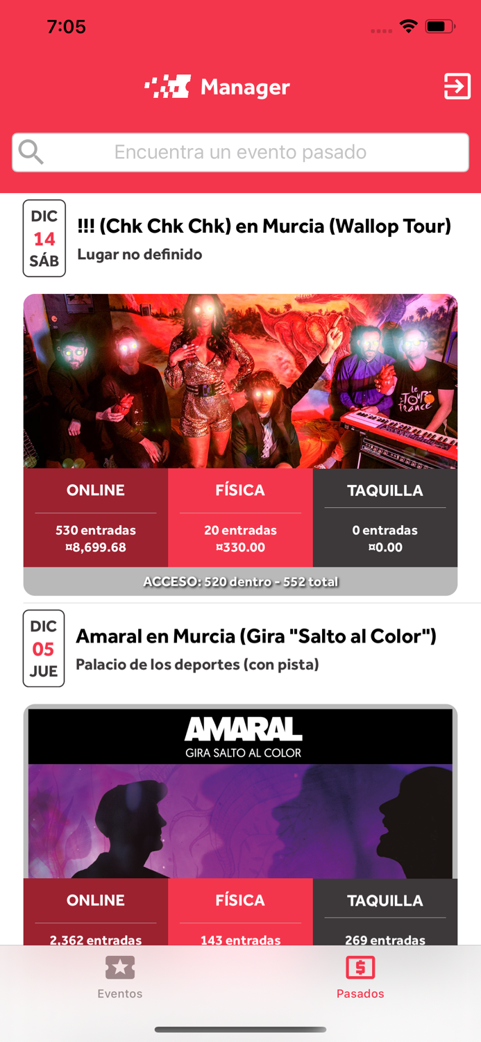 Compralaentrada Manager