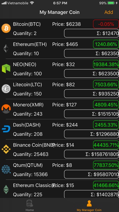 CoinManagerTL Screenshot 3 - AppWisp.com