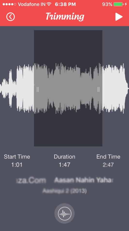 #5. PlayEasy - Trim & Merge Audio (iOS) Podle: Nitin Gohel