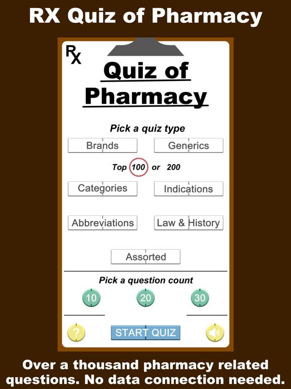 Screenshot #4 pour RX Quiz of Pharmacy