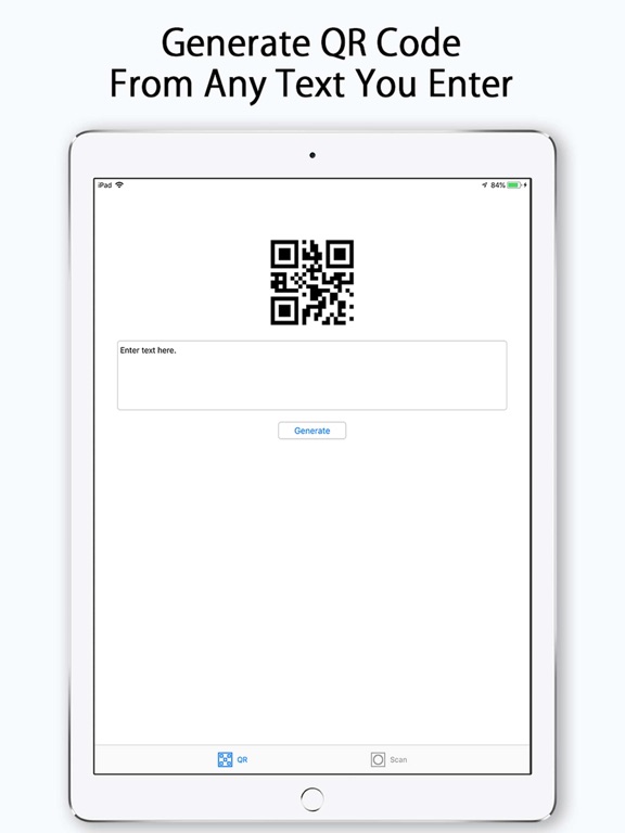 QRCoder - Generate/Scan QRCode iPad screenshot