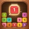 Just drag the block onto another one with the same number